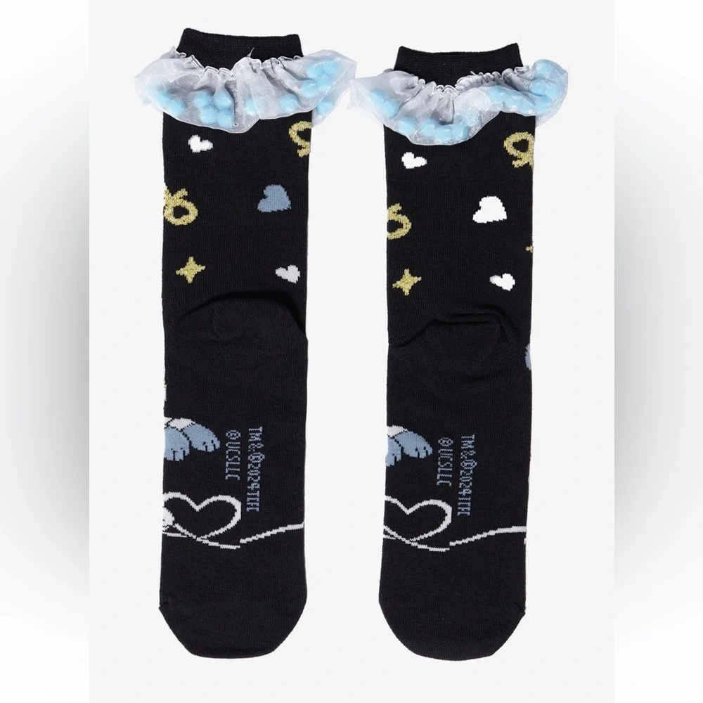 Care Bears x Universal Monsters Mummy Ruffle‎ Crew Socks Hot Topic Halloween